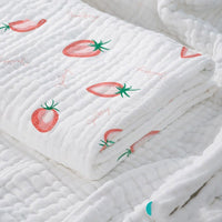 "Baby Cotton Super Soft Absorbent Gauze Bath Towel for newborns and toddlers"

