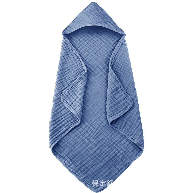 Hooded Baby Towels For Newborn Muslin Cotton Baby Bath Towel With Hood For Babies, Infant, Toddler And Kids, Large 90x90cm, Soft And Absorbent Newborn Essential