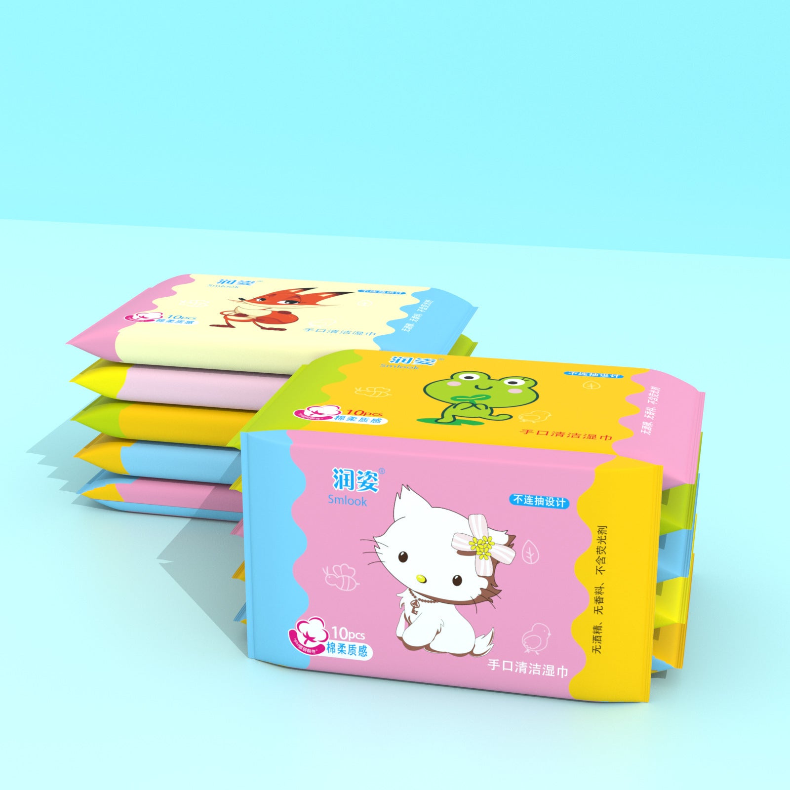 Portable And Disposable Baby Wipes
