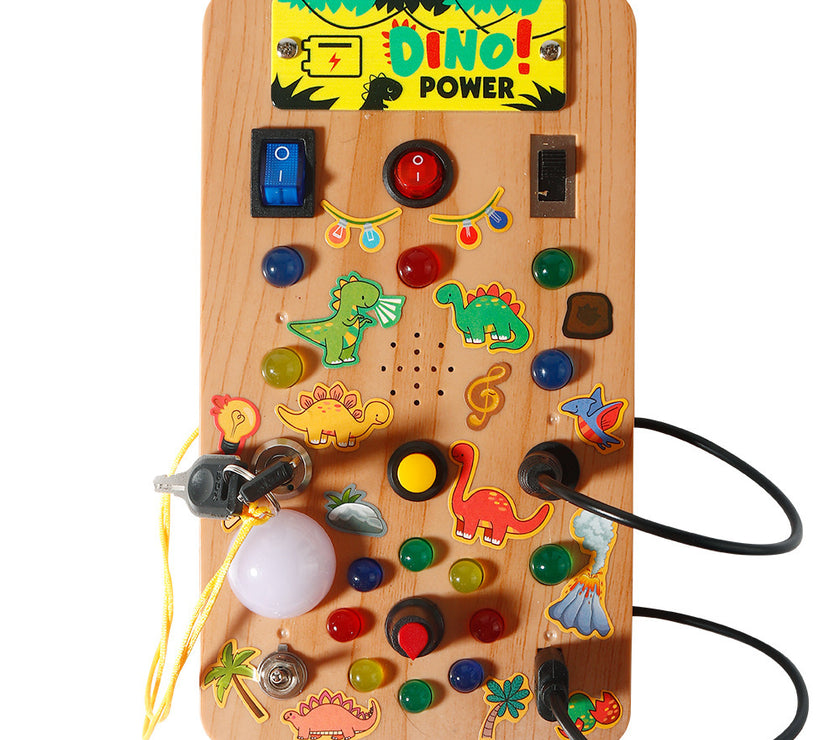 Montessori Early Education Led Lamp Holder Educational Luminous Toys