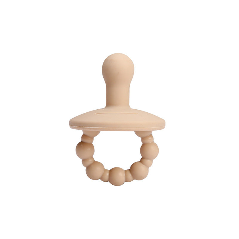 Food-grade silicone baby pacifier for newborn sleep – BPA-free, soft, and safe comfort for infants.
