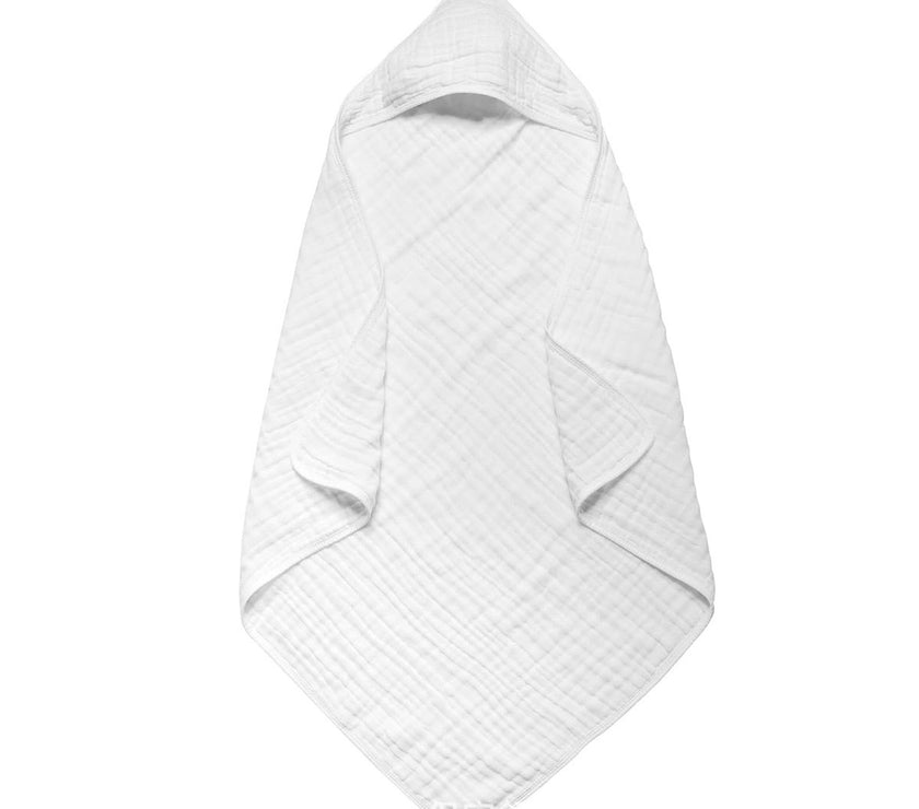 Hooded Baby Towels For Newborn Muslin Cotton Baby Bath Towel With Hood For Babies, Infant, Toddler And Kids, Large 90x90cm, Soft And Absorbent Newborn Essential