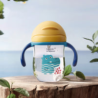 Baby Learn To Drink Cup Dual-use Anti-choke Sippy With Handle