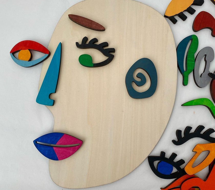 Wooden Montessori Puzzle Decompression Toys For Children