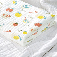 "Baby Cotton Super Soft Absorbent Gauze Bath Towel for newborns and toddlers"


