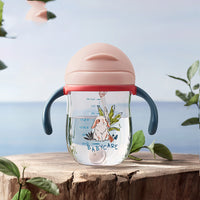 Baby Learn To Drink Cup Dual-use Anti-choke Sippy With Handle