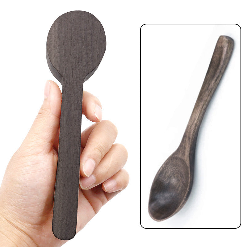 Hand-carved handmade wooden spoons for kitchen use, perfect for cooking, serving, and gifting.
