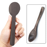 Hand-carved handmade wooden spoons for kitchen use, perfect for cooking, serving, and gifting.
