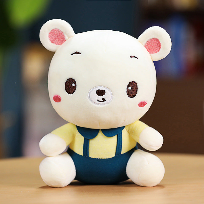 Super Cute 23cm  Ear Elephant Earmuffs Penguins Lion White Bear Plush Baby Toys Stuffed Soft Cartoon Animlas PLushies Dolls