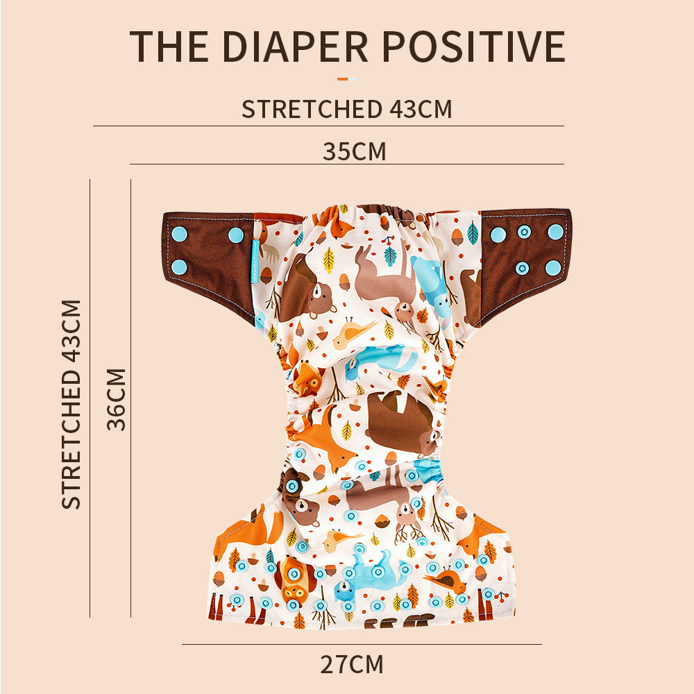 Waterproof Washable Reusable Cloth Diapers