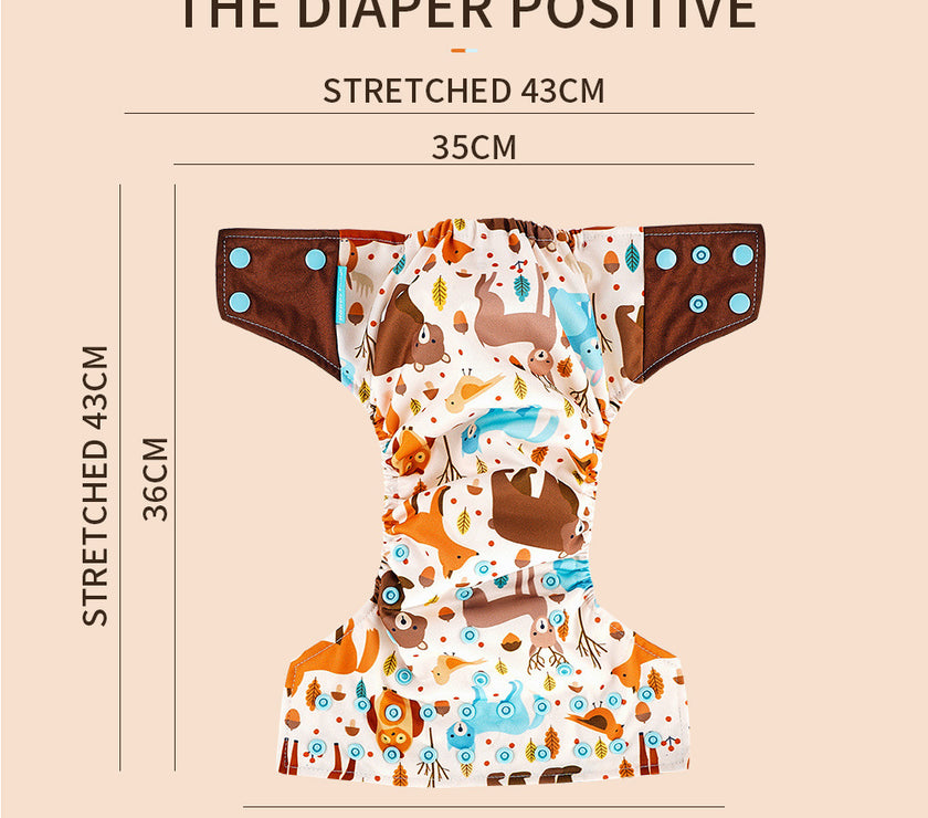 Waterproof Washable Reusable Cloth Diapers