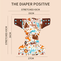 Waterproof Washable Reusable Cloth Diapers