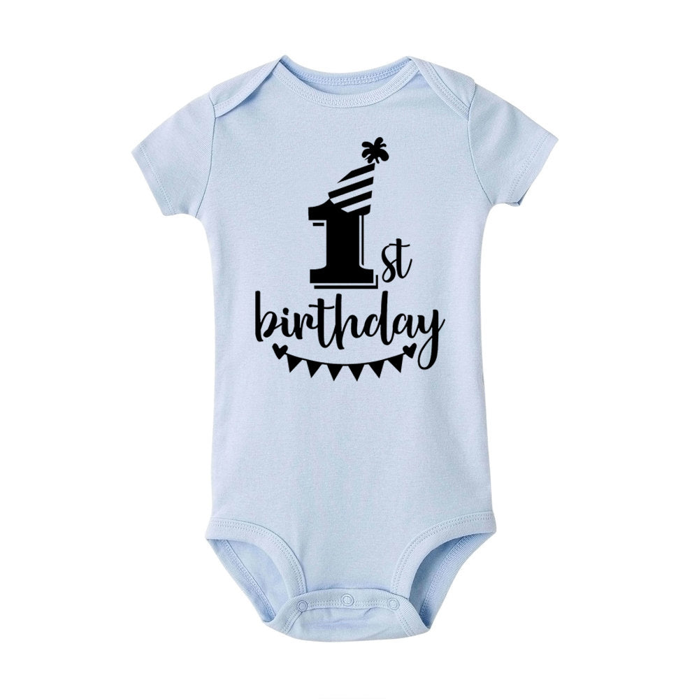 Short-sleeved Fart Clothes Baby Onesies