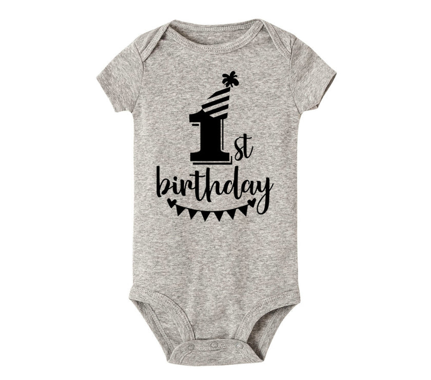 Short-sleeved Fart Clothes Baby Onesies