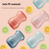 Reusable baby food supplement bags for toddlers, ideal for storing fruit purees and soft snacks.
