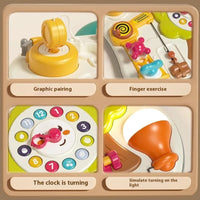 Puzzle Busy Board Infant Unlocking Toys Montessori Early Education