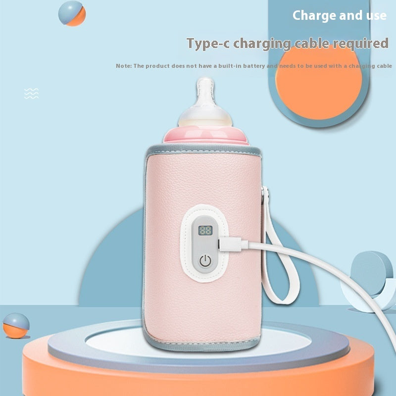 Portable Heating Intelligent Thermostat Baby Baby Bottle Insulation Cover