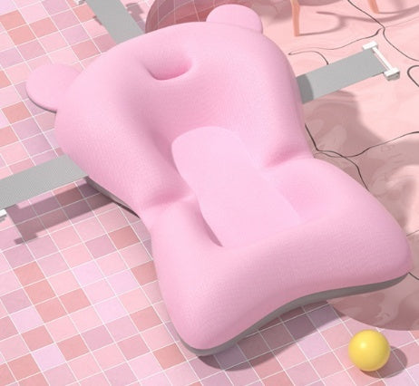 Net Sponge Baby Bathtubs Non-slip Mat Bath Bracket