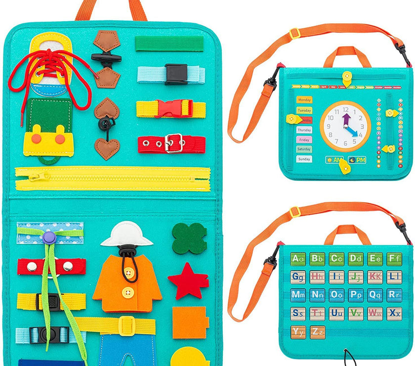 Montessori Clothing Handbag Teaching Aids Storage Children's Educational Toys Training Early Childhood Education Toys