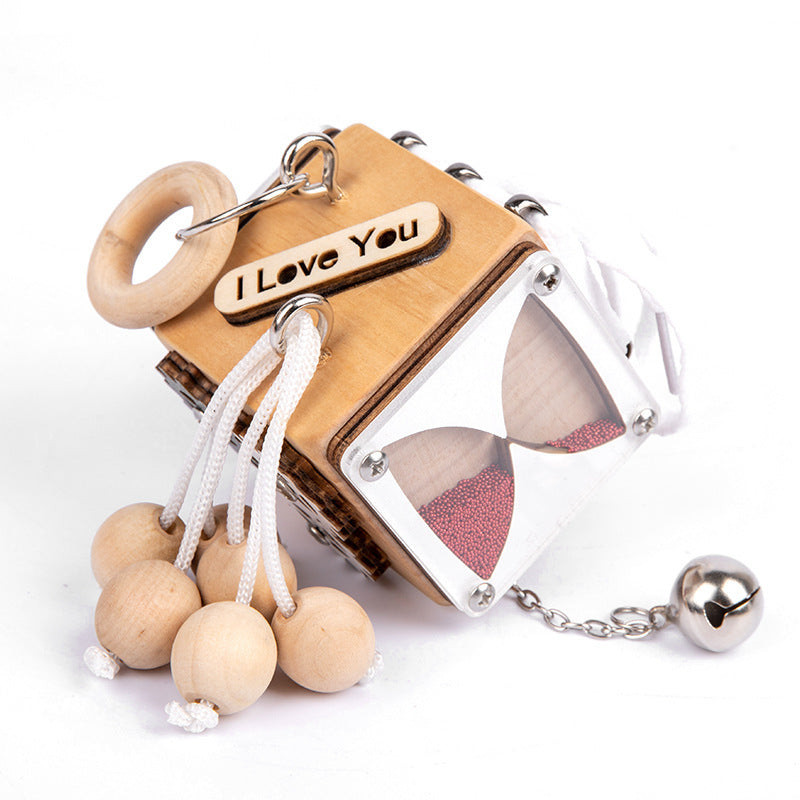 Busy Block Children's Montessori Early Education Teaching Aids Kindergarten Montessori Unlocking Toys